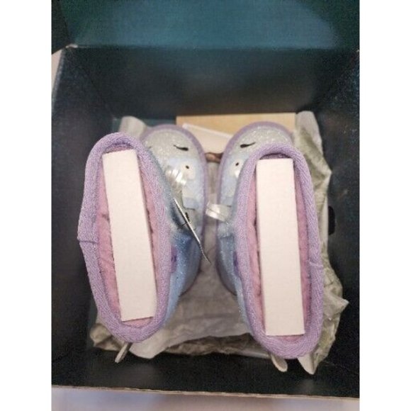 NEW EMU Australia Unicorn Blue Kids Size 8 Boots NIB - Picture 6 of 8